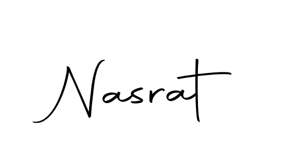 if you are searching for the best signature style for your name Nasrat. so please give up your signature search. here we have designed multiple signature styles  using Autography-DOLnW. Nasrat signature style 10 images and pictures png