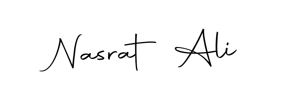 How to make Nasrat Ali signature? Autography-DOLnW is a professional autograph style. Create handwritten signature for Nasrat Ali name. Nasrat Ali signature style 10 images and pictures png