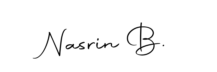 You can use this online signature creator to create a handwritten signature for the name Nasrin B.. This is the best online autograph maker. Nasrin B. signature style 10 images and pictures png