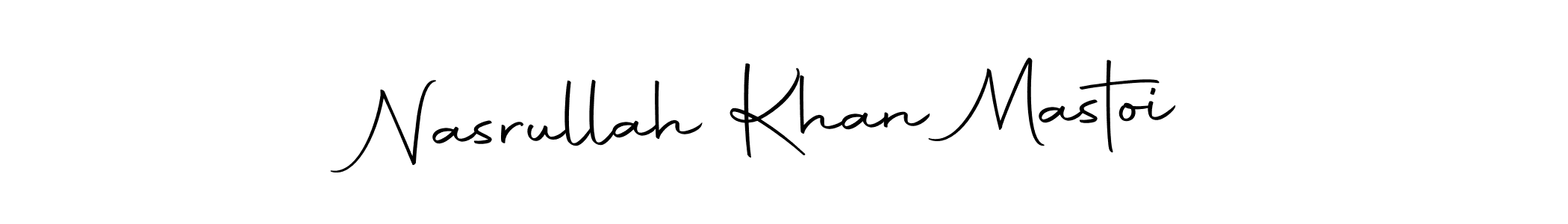 Similarly Autography-DOLnW is the best handwritten signature design. Signature creator online .You can use it as an online autograph creator for name Nasrullah Khan Mastoi. Nasrullah Khan Mastoi signature style 10 images and pictures png