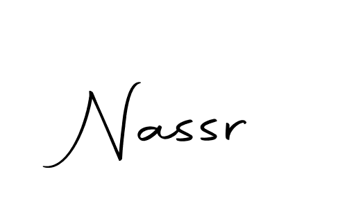 Similarly Autography-DOLnW is the best handwritten signature design. Signature creator online .You can use it as an online autograph creator for name Nassr. Nassr signature style 10 images and pictures png