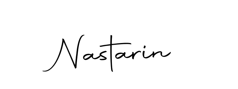 The best way (Autography-DOLnW) to make a short signature is to pick only two or three words in your name. The name Nastarin include a total of six letters. For converting this name. Nastarin signature style 10 images and pictures png