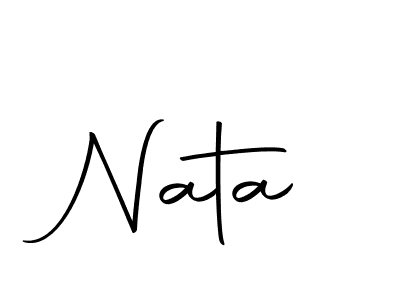 Also we have Nata name is the best signature style. Create professional handwritten signature collection using Autography-DOLnW autograph style. Nata signature style 10 images and pictures png