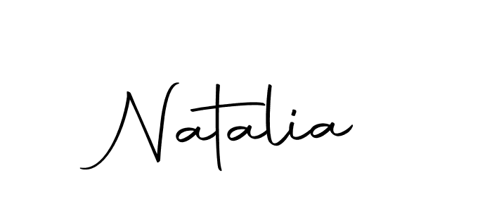 Make a beautiful signature design for name Natalia. With this signature (Autography-DOLnW) style, you can create a handwritten signature for free. Natalia signature style 10 images and pictures png