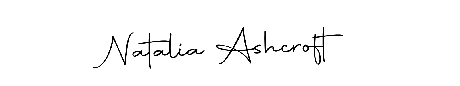 This is the best signature style for the Natalia Ashcroft name. Also you like these signature font (Autography-DOLnW). Mix name signature. Natalia Ashcroft signature style 10 images and pictures png
