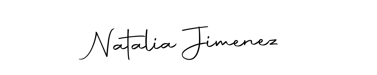 Use a signature maker to create a handwritten signature online. With this signature software, you can design (Autography-DOLnW) your own signature for name Natalia Jimenez. Natalia Jimenez signature style 10 images and pictures png