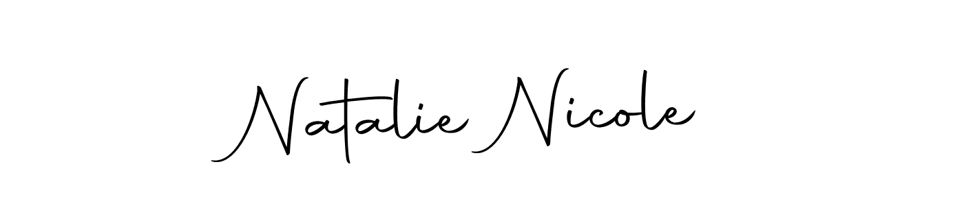 Here are the top 10 professional signature styles for the name Natalie Nicole. These are the best autograph styles you can use for your name. Natalie Nicole signature style 10 images and pictures png