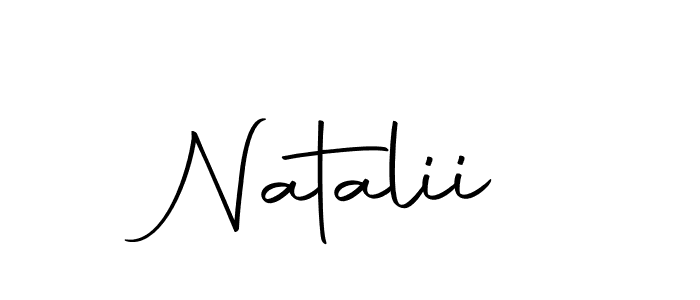 The best way (Autography-DOLnW) to make a short signature is to pick only two or three words in your name. The name Natalii include a total of six letters. For converting this name. Natalii signature style 10 images and pictures png