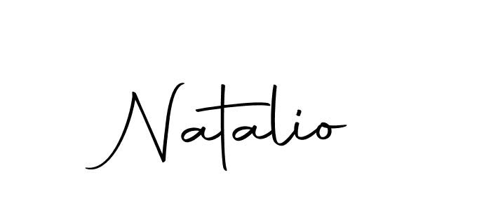 How to make Natalio signature? Autography-DOLnW is a professional autograph style. Create handwritten signature for Natalio name. Natalio signature style 10 images and pictures png