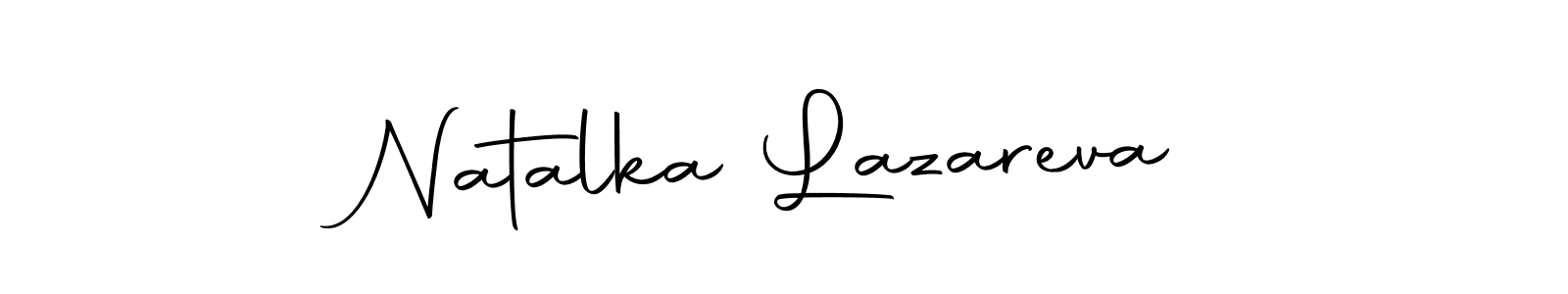 Also we have Natalka Lazareva name is the best signature style. Create professional handwritten signature collection using Autography-DOLnW autograph style. Natalka Lazareva signature style 10 images and pictures png