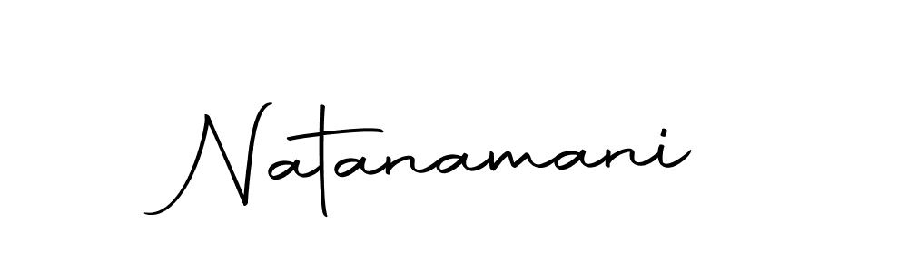 Make a beautiful signature design for name Natanamani. With this signature (Autography-DOLnW) style, you can create a handwritten signature for free. Natanamani signature style 10 images and pictures png