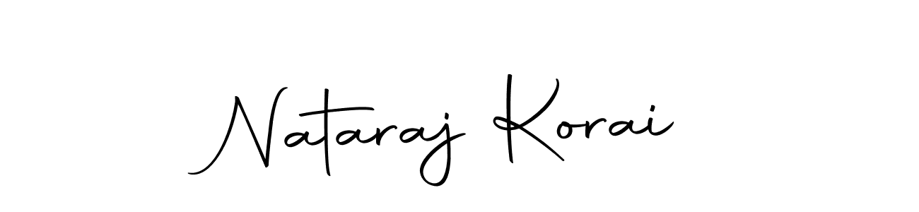 Nataraj Korai stylish signature style. Best Handwritten Sign (Autography-DOLnW) for my name. Handwritten Signature Collection Ideas for my name Nataraj Korai. Nataraj Korai signature style 10 images and pictures png