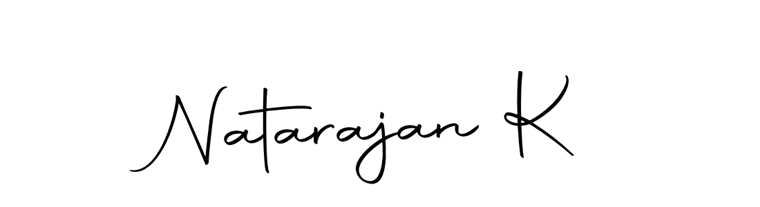 This is the best signature style for the Natarajan K name. Also you like these signature font (Autography-DOLnW). Mix name signature. Natarajan K signature style 10 images and pictures png