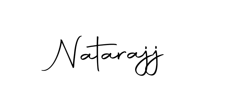 Make a beautiful signature design for name Natarajj. Use this online signature maker to create a handwritten signature for free. Natarajj signature style 10 images and pictures png