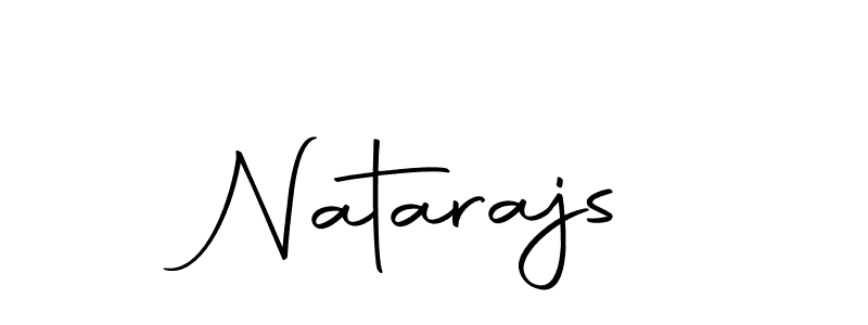 Natarajs stylish signature style. Best Handwritten Sign (Autography-DOLnW) for my name. Handwritten Signature Collection Ideas for my name Natarajs. Natarajs signature style 10 images and pictures png