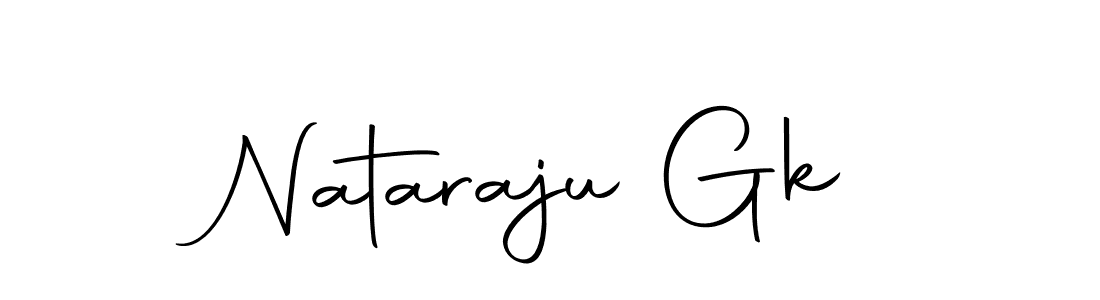 Use a signature maker to create a handwritten signature online. With this signature software, you can design (Autography-DOLnW) your own signature for name Nataraju Gk. Nataraju Gk signature style 10 images and pictures png