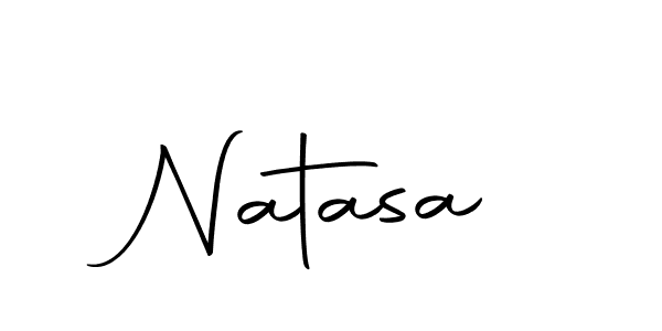 How to make Natasa name signature. Use Autography-DOLnW style for creating short signs online. This is the latest handwritten sign. Natasa signature style 10 images and pictures png