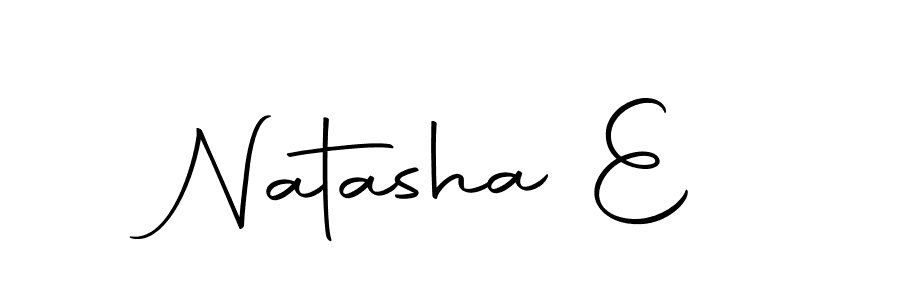 Here are the top 10 professional signature styles for the name Natasha E. These are the best autograph styles you can use for your name. Natasha E signature style 10 images and pictures png