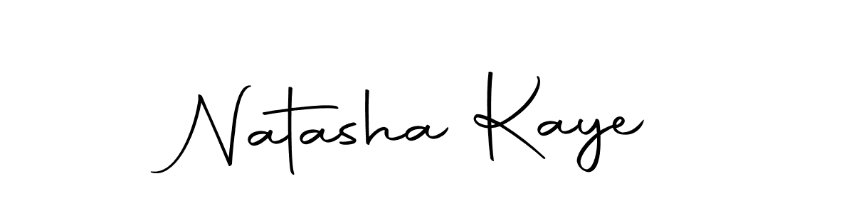 Also we have Natasha Kaye name is the best signature style. Create professional handwritten signature collection using Autography-DOLnW autograph style. Natasha Kaye signature style 10 images and pictures png