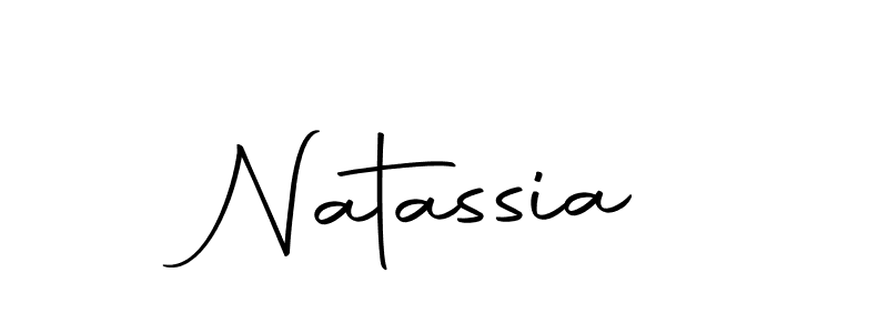 Make a beautiful signature design for name Natassia. With this signature (Autography-DOLnW) style, you can create a handwritten signature for free. Natassia signature style 10 images and pictures png