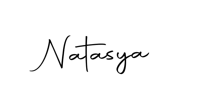 Make a beautiful signature design for name Natasya. Use this online signature maker to create a handwritten signature for free. Natasya signature style 10 images and pictures png