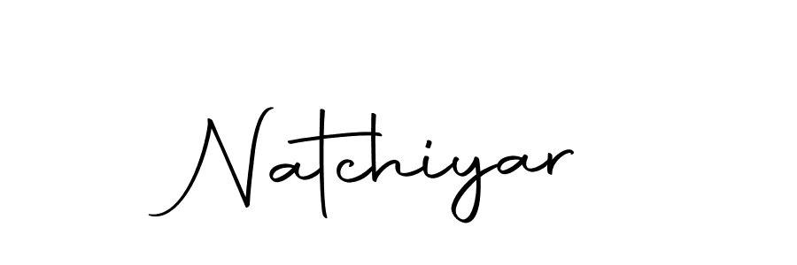 How to make Natchiyar signature? Autography-DOLnW is a professional autograph style. Create handwritten signature for Natchiyar name. Natchiyar signature style 10 images and pictures png