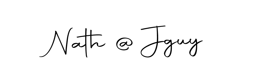 Nath @ Jguy stylish signature style. Best Handwritten Sign (Autography-DOLnW) for my name. Handwritten Signature Collection Ideas for my name Nath @ Jguy. Nath @ Jguy signature style 10 images and pictures png