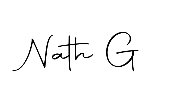 It looks lik you need a new signature style for name Nath G. Design unique handwritten (Autography-DOLnW) signature with our free signature maker in just a few clicks. Nath G signature style 10 images and pictures png