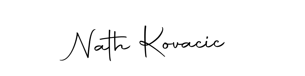 This is the best signature style for the Nath Kovacic name. Also you like these signature font (Autography-DOLnW). Mix name signature. Nath Kovacic signature style 10 images and pictures png