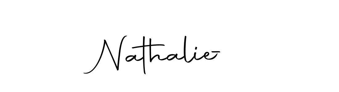 Autography-DOLnW is a professional signature style that is perfect for those who want to add a touch of class to their signature. It is also a great choice for those who want to make their signature more unique. Get Nathalie  - name to fancy signature for free. Nathalie  - signature style 10 images and pictures png