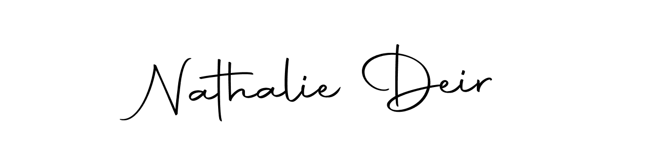 It looks lik you need a new signature style for name Nathalie Deir. Design unique handwritten (Autography-DOLnW) signature with our free signature maker in just a few clicks. Nathalie Deir signature style 10 images and pictures png