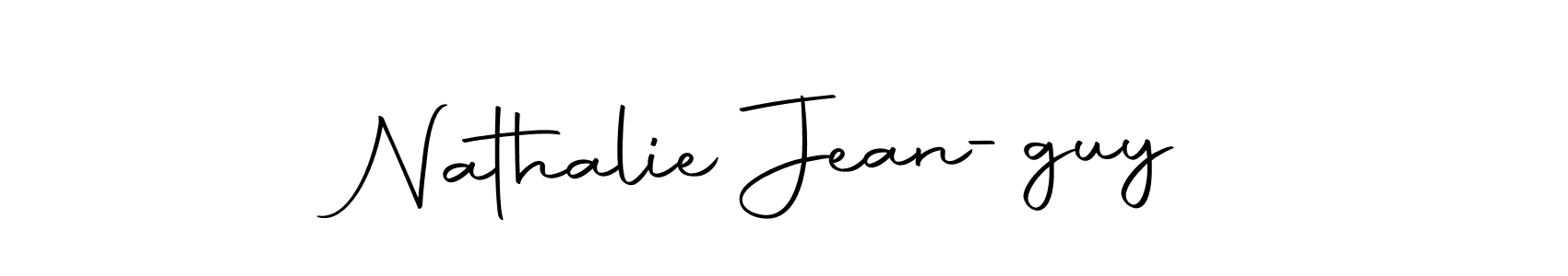 Here are the top 10 professional signature styles for the name Nathalie Jean-guy. These are the best autograph styles you can use for your name. Nathalie Jean-guy signature style 10 images and pictures png