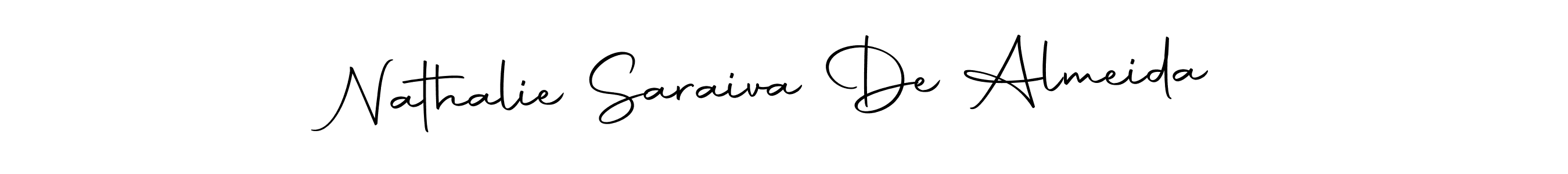 Similarly Autography-DOLnW is the best handwritten signature design. Signature creator online .You can use it as an online autograph creator for name Nathalie Saraiva De Almeida. Nathalie Saraiva De Almeida signature style 10 images and pictures png