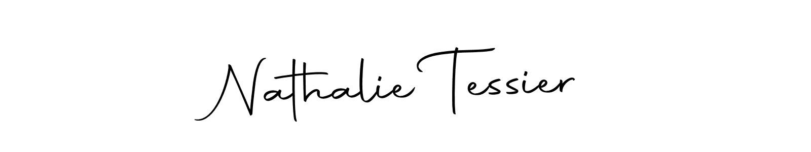 Make a beautiful signature design for name Nathalie Tessier. Use this online signature maker to create a handwritten signature for free. Nathalie Tessier signature style 10 images and pictures png