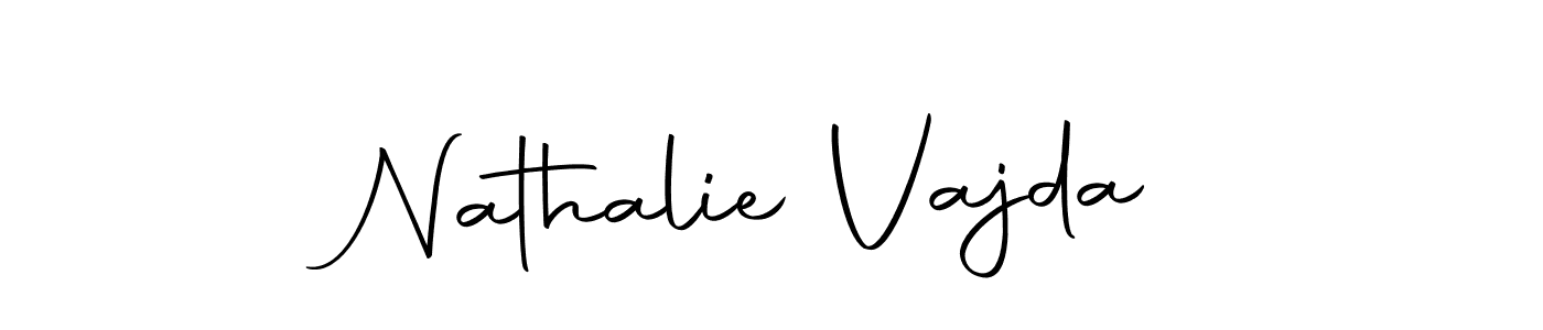 Make a beautiful signature design for name Nathalie Vajda. With this signature (Autography-DOLnW) style, you can create a handwritten signature for free. Nathalie Vajda signature style 10 images and pictures png