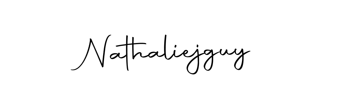 Make a beautiful signature design for name Nathaliejguy. With this signature (Autography-DOLnW) style, you can create a handwritten signature for free. Nathaliejguy signature style 10 images and pictures png