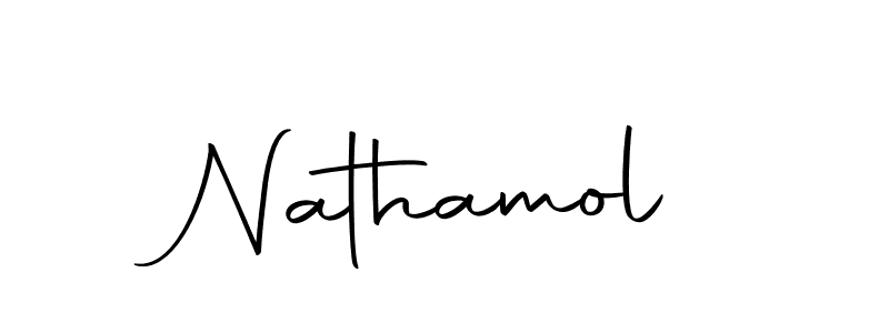 You should practise on your own different ways (Autography-DOLnW) to write your name (Nathamol) in signature. don't let someone else do it for you. Nathamol signature style 10 images and pictures png