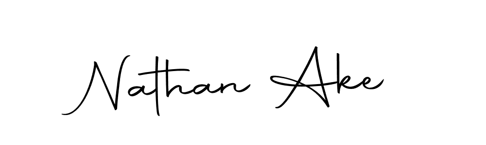 Make a beautiful signature design for name Nathan Ake. Use this online signature maker to create a handwritten signature for free. Nathan Ake signature style 10 images and pictures png