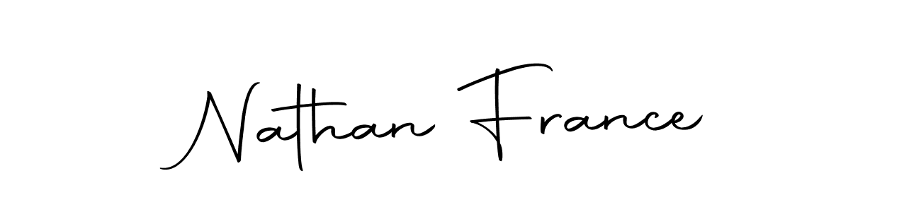 The best way (Autography-DOLnW) to make a short signature is to pick only two or three words in your name. The name Nathan France include a total of six letters. For converting this name. Nathan France signature style 10 images and pictures png