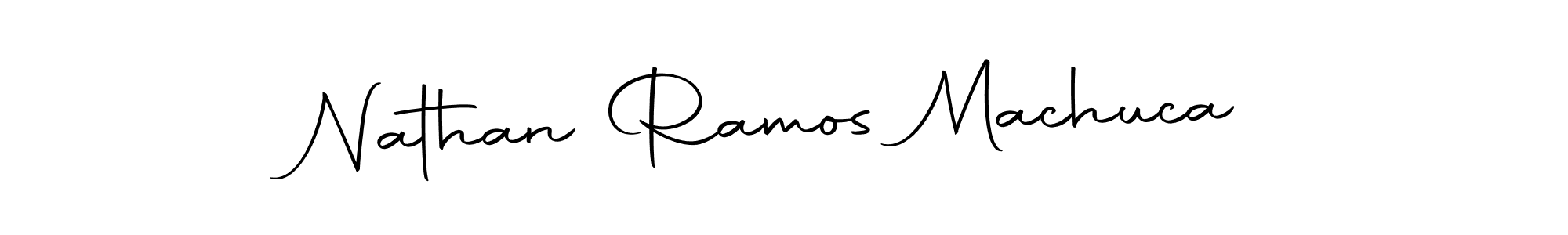 Also we have Nathan Ramos Machuca name is the best signature style. Create professional handwritten signature collection using Autography-DOLnW autograph style. Nathan Ramos Machuca signature style 10 images and pictures png