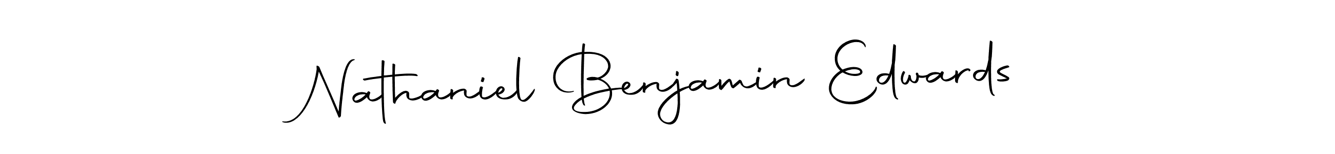 if you are searching for the best signature style for your name Nathaniel Benjamin Edwards. so please give up your signature search. here we have designed multiple signature styles  using Autography-DOLnW. Nathaniel Benjamin Edwards signature style 10 images and pictures png
