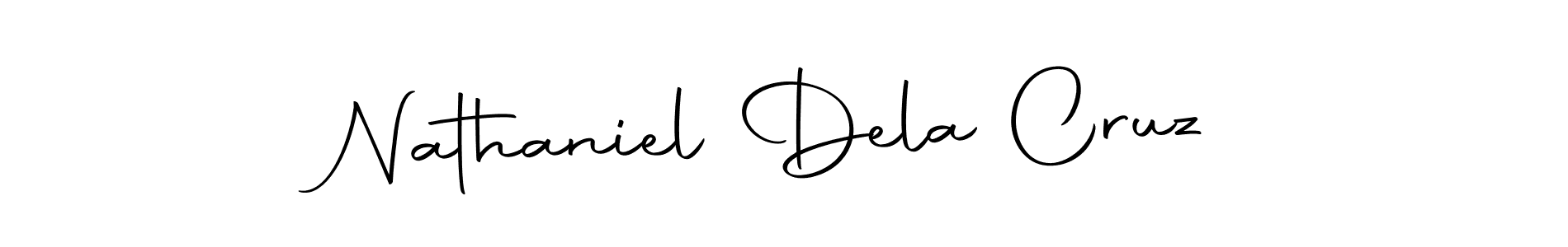 Make a short Nathaniel Dela Cruz signature style. Manage your documents anywhere anytime using Autography-DOLnW. Create and add eSignatures, submit forms, share and send files easily. Nathaniel Dela Cruz signature style 10 images and pictures png