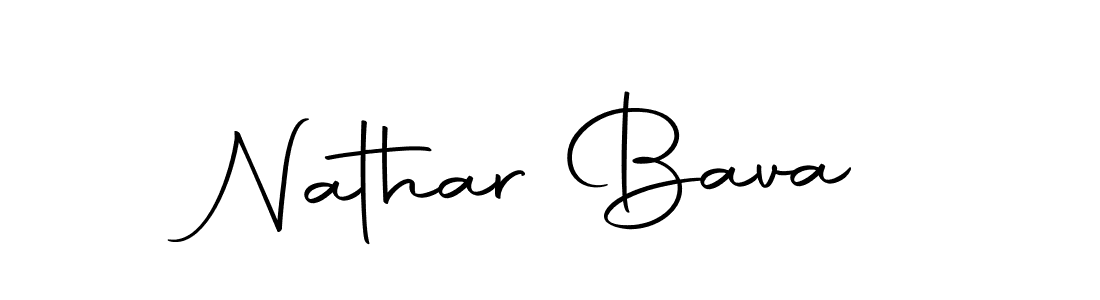 Create a beautiful signature design for name Nathar Bava. With this signature (Autography-DOLnW) fonts, you can make a handwritten signature for free. Nathar Bava signature style 10 images and pictures png