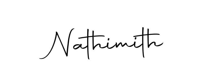 You can use this online signature creator to create a handwritten signature for the name Nathimith. This is the best online autograph maker. Nathimith signature style 10 images and pictures png