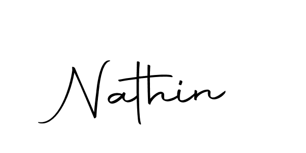 You should practise on your own different ways (Autography-DOLnW) to write your name (Nathin) in signature. don't let someone else do it for you. Nathin signature style 10 images and pictures png