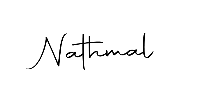 You should practise on your own different ways (Autography-DOLnW) to write your name (Nathmal) in signature. don't let someone else do it for you. Nathmal signature style 10 images and pictures png