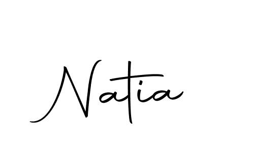 Natia stylish signature style. Best Handwritten Sign (Autography-DOLnW) for my name. Handwritten Signature Collection Ideas for my name Natia. Natia signature style 10 images and pictures png