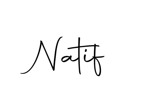 Use a signature maker to create a handwritten signature online. With this signature software, you can design (Autography-DOLnW) your own signature for name Natif. Natif signature style 10 images and pictures png