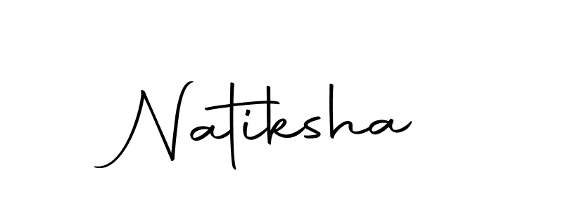 Make a short Natiksha signature style. Manage your documents anywhere anytime using Autography-DOLnW. Create and add eSignatures, submit forms, share and send files easily. Natiksha signature style 10 images and pictures png