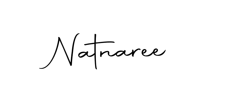 Natnaree stylish signature style. Best Handwritten Sign (Autography-DOLnW) for my name. Handwritten Signature Collection Ideas for my name Natnaree. Natnaree signature style 10 images and pictures png